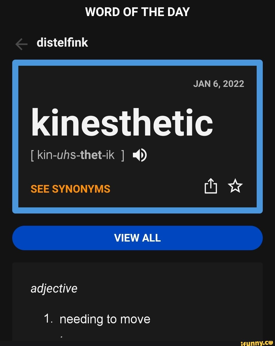 Kinesthetic memes. Best Collection of funny Kinesthetic pictures on iFunny