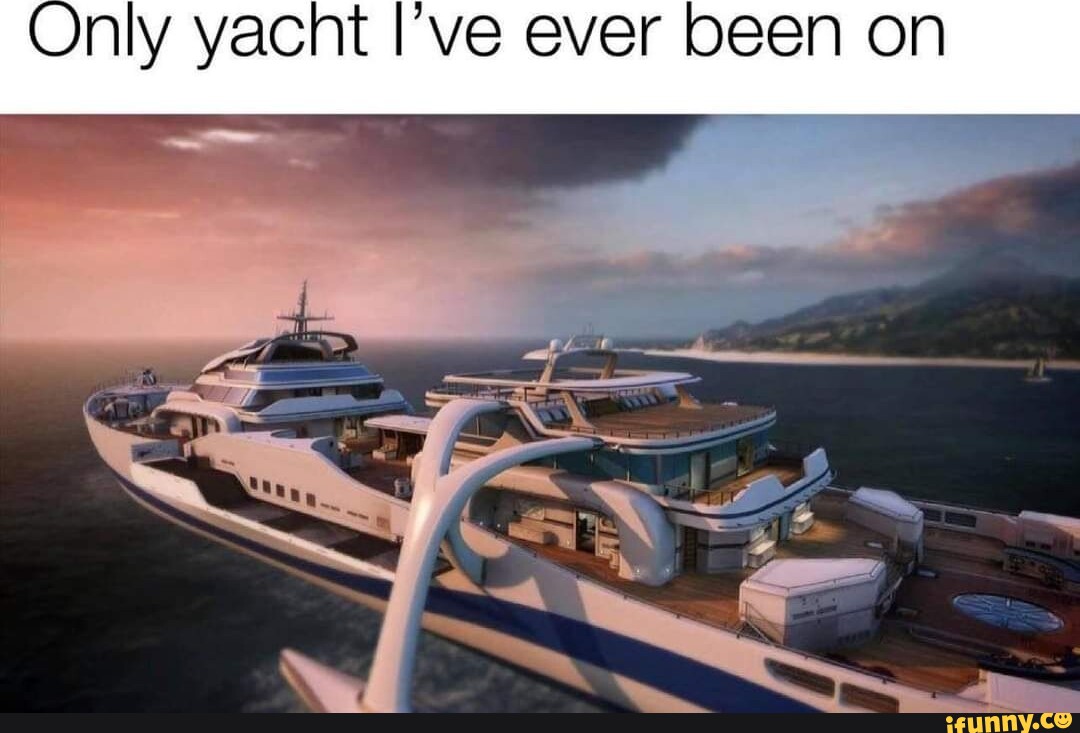 old man yacht meme