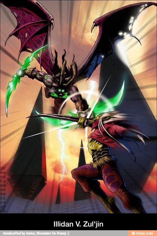 lllidan V. Zul'jin - Illidan V. Zul'jin