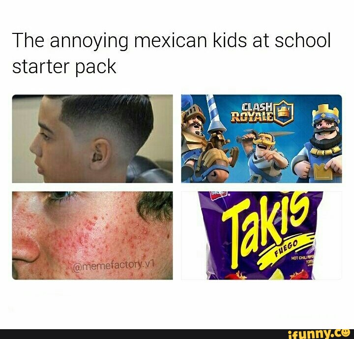 Annoying Kid Starter Pack Meme