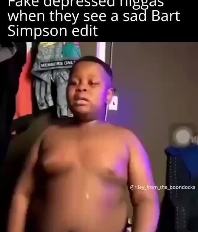 bart Simpson sad edit noises : r/memes