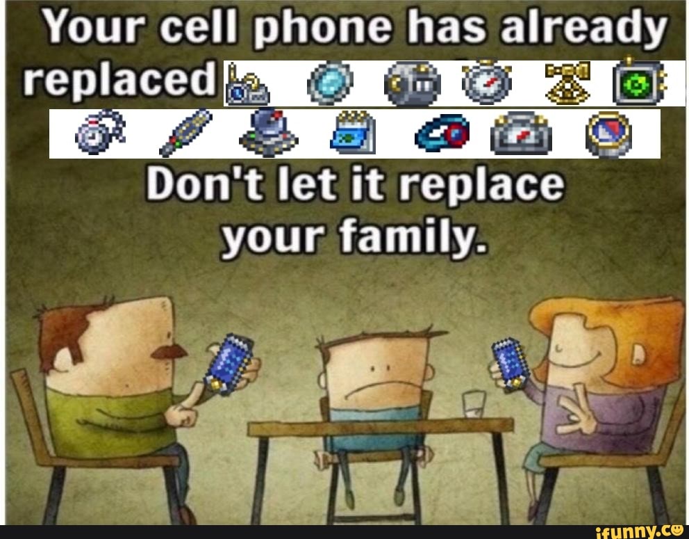 cell phone terraria