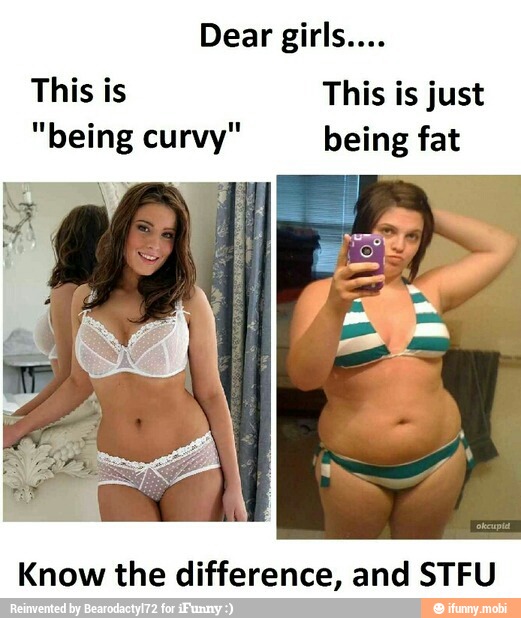 Curvy or fat