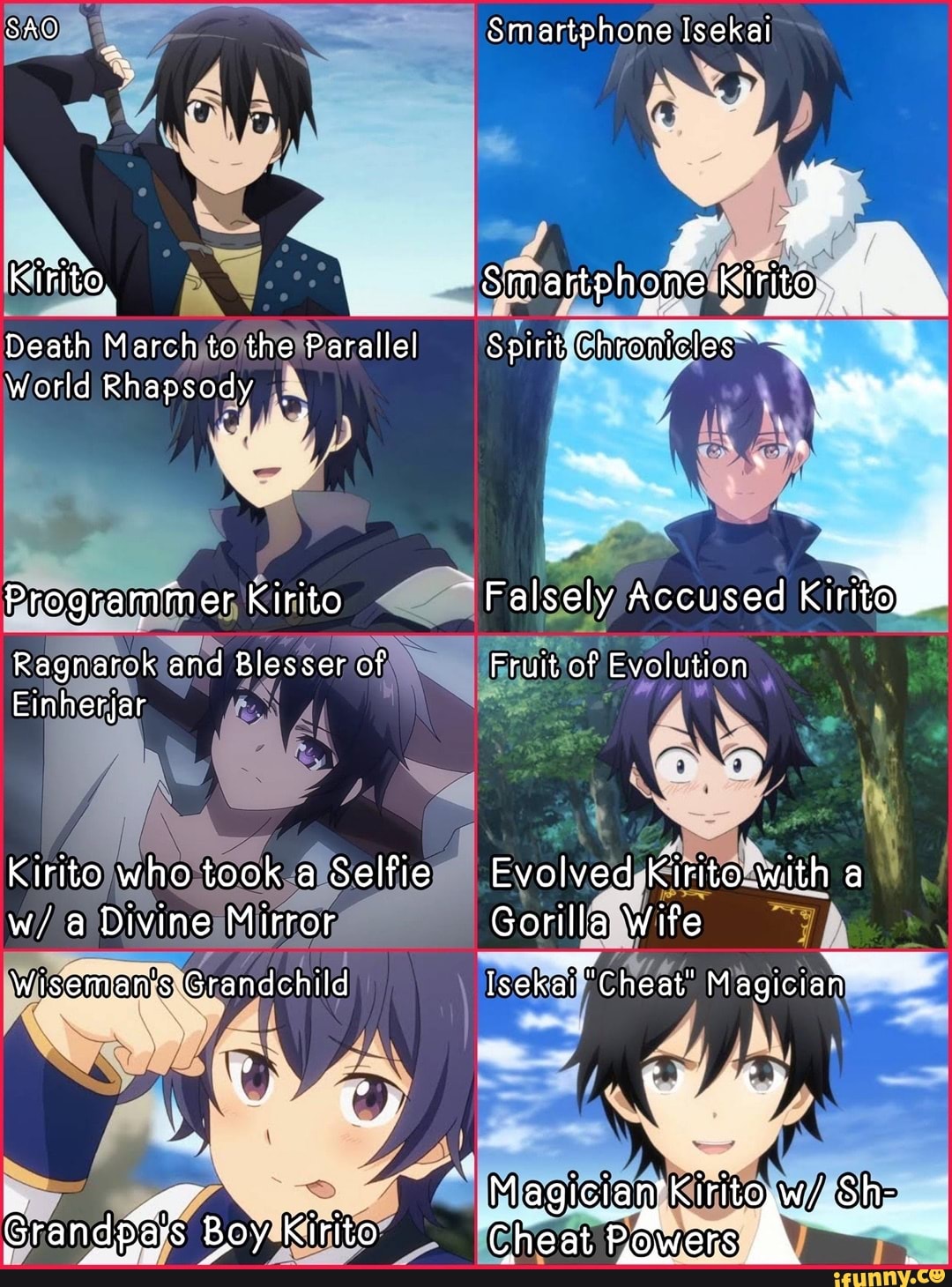 SAO Kirito., Death March to the Parallel World Rhapsody Programmer ...