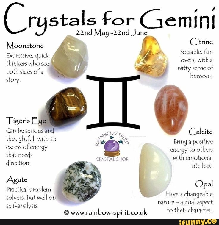 Crystals for Gemini 22nd May -22nd June Citrine Moonstone Expressive ...