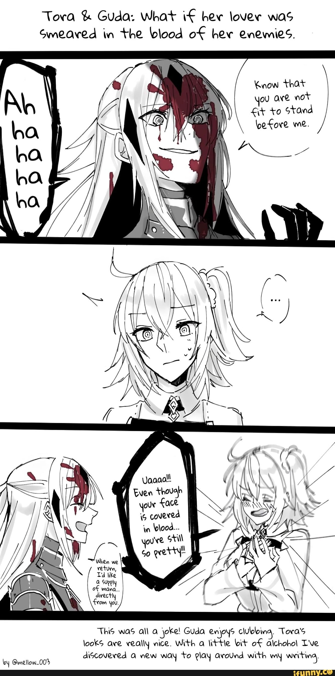 Tora Guda: What i€ her lover was Smeared in the blood of her enemies ...