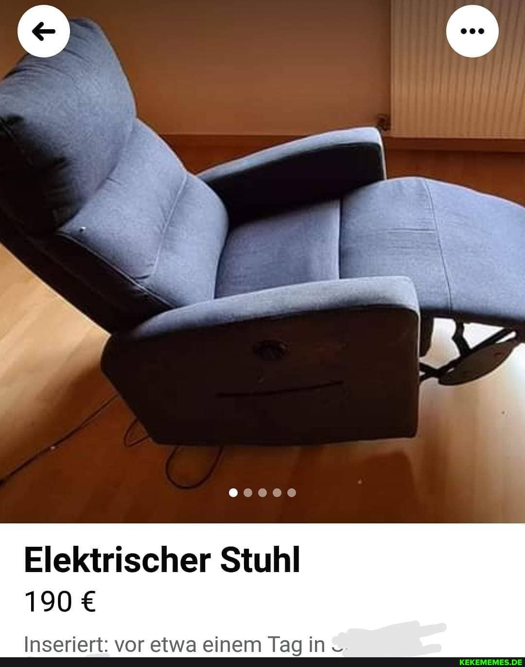 Elektrischer Stuhl
190