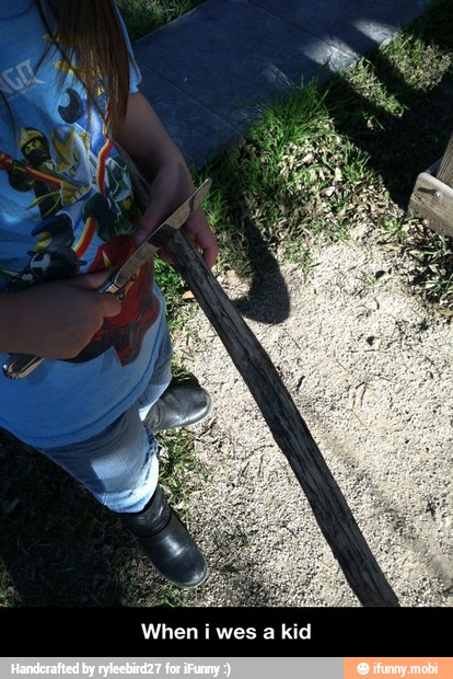 When i wes a kid
