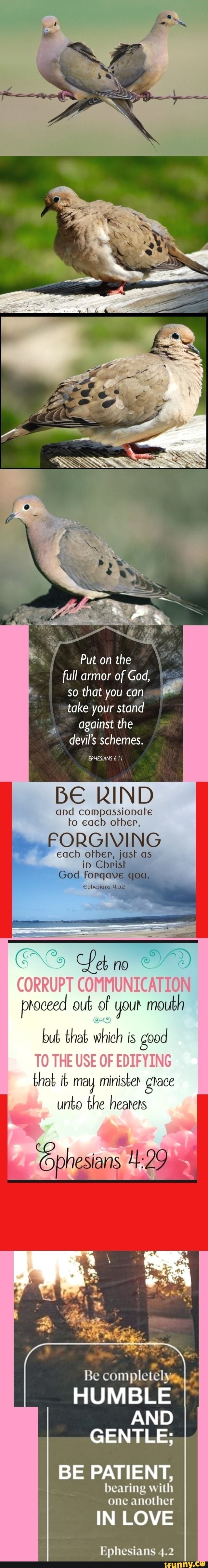 Put on the full armor of god so that you can take your stand against