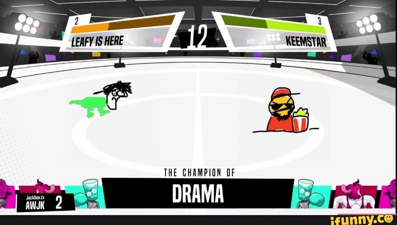 LEAFY 15 HERE KEEMSTAR
THE CHAMPION OF
