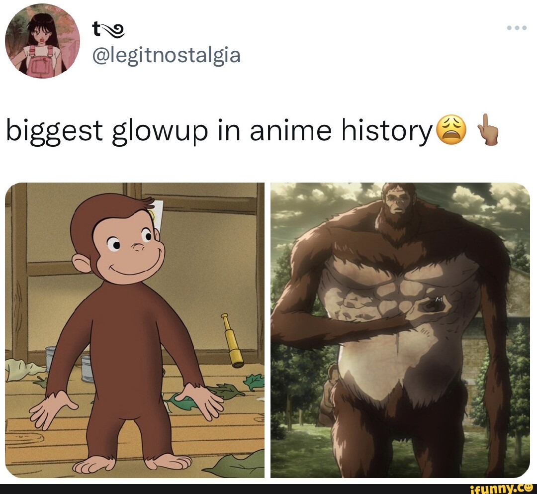 Biggest Glowup In Anime History Ifunny