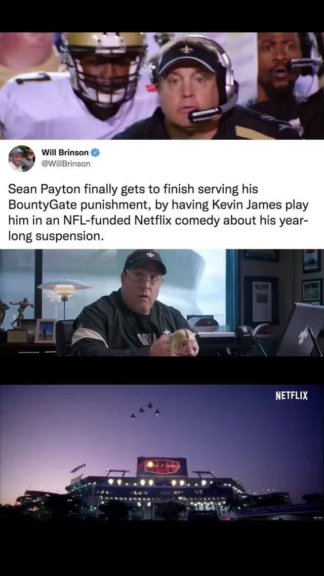 Kevin James' Sean Payton Movie Turns Bounties Suspension Into