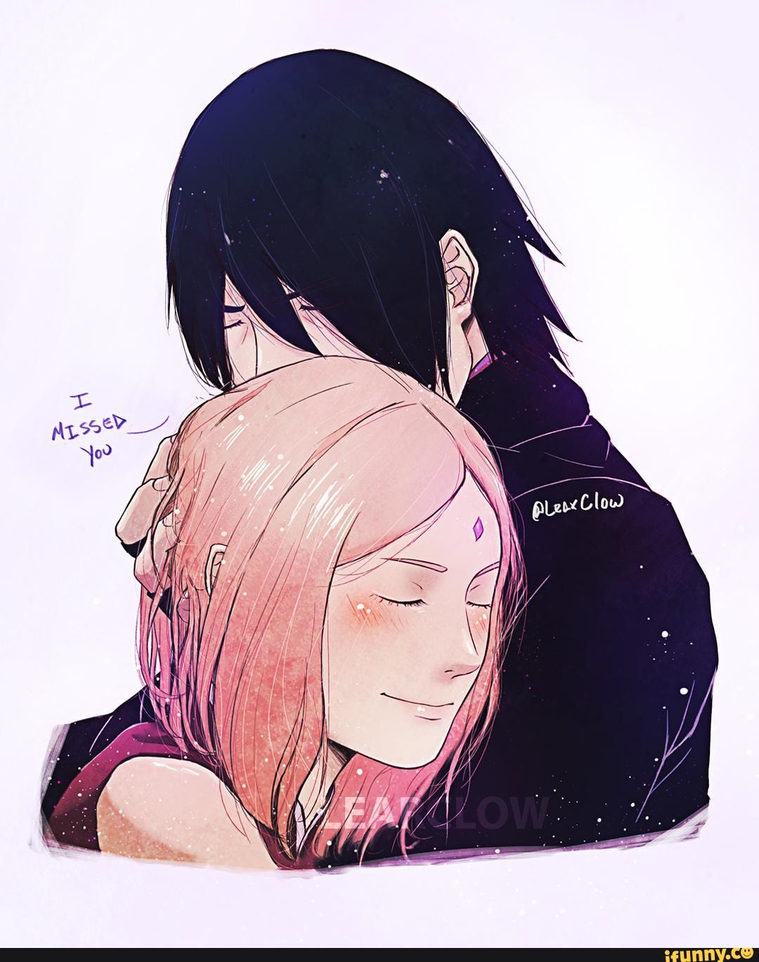 sasusaku, fanart 