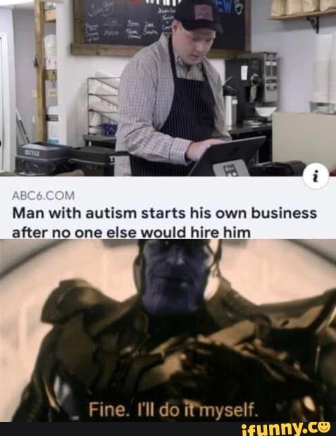 Man with autism starts his own business
after no one else would hire him