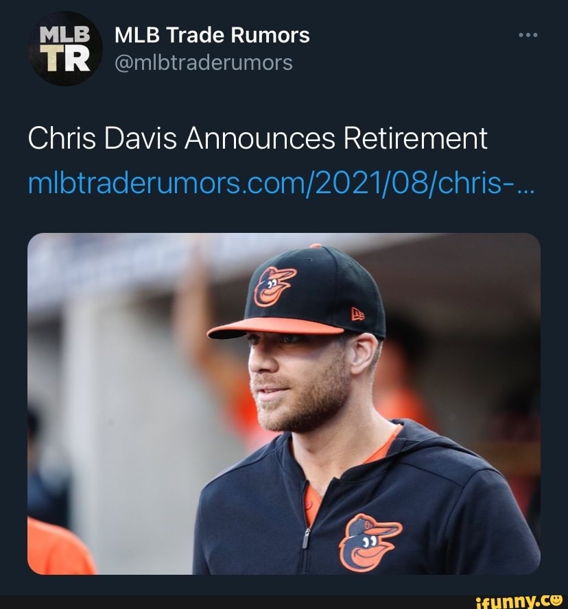 Chris Davis Announces Retirement - MLB Trade Rumors