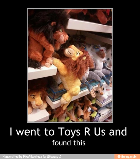 I went to Toys R Us and
found this - I went to Toys R Us and
found this