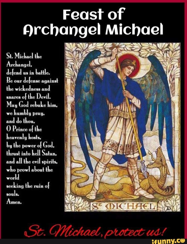 Feast of Archangel Michael St. Michael the Archangel, defend us in ...