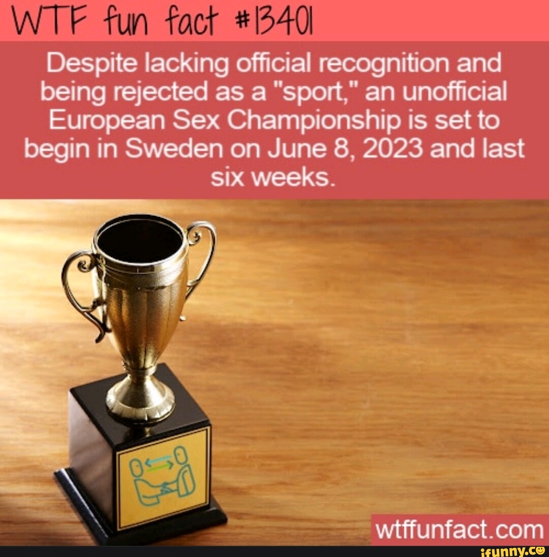Fun Fact Despite Lacking Official Recognition And Being Rejected As A Sport An Unofficial