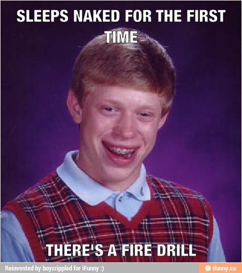 SLEEPS NAKED FOR THE FIRST