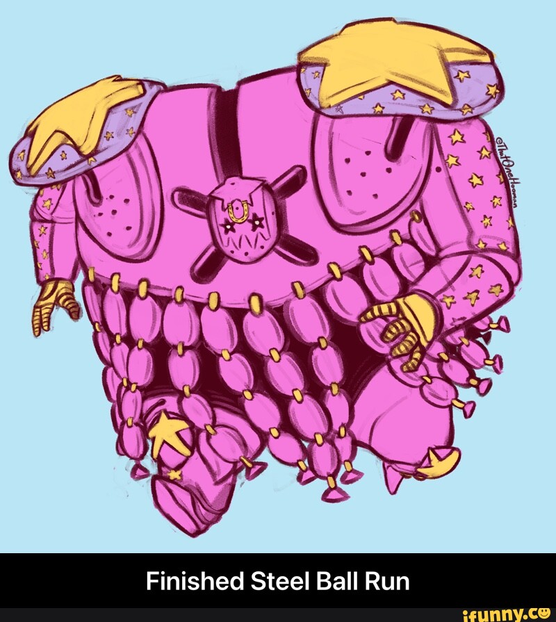Finished Steel Ball Run Finished Steel Ball Run iFunny