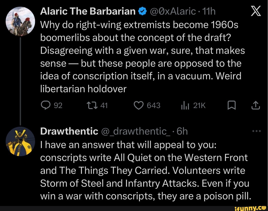 Alaric The Barbarian @ @QxAlaric XX Why do right-wing extremists become ...