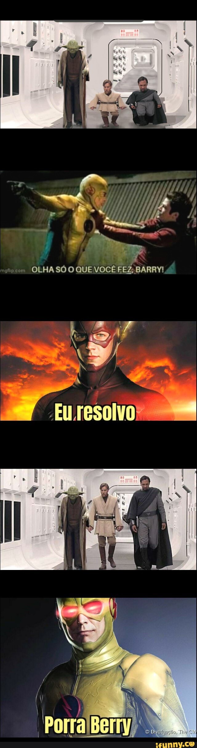 BARRY
QUE VOCE
HA SO QUE VOCE FEZ, BARRY!