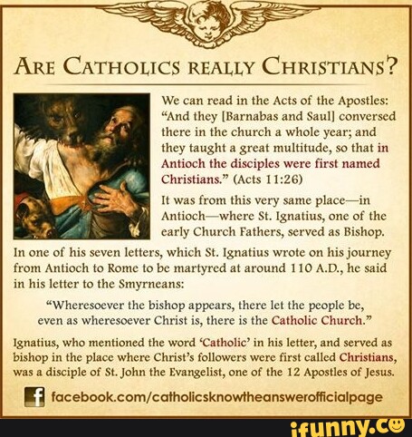 We can read in the Acts of the Apostles: "and they [Barnabas and Saul ...