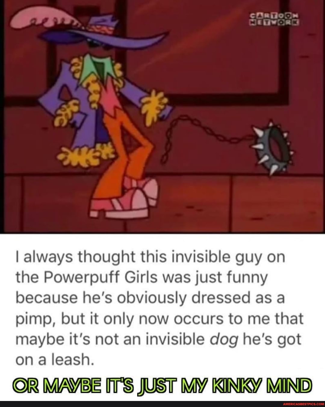 I Always Thought This Invisible Guy On The Powerpuff Girls Was Just Funny Because He S Obviously