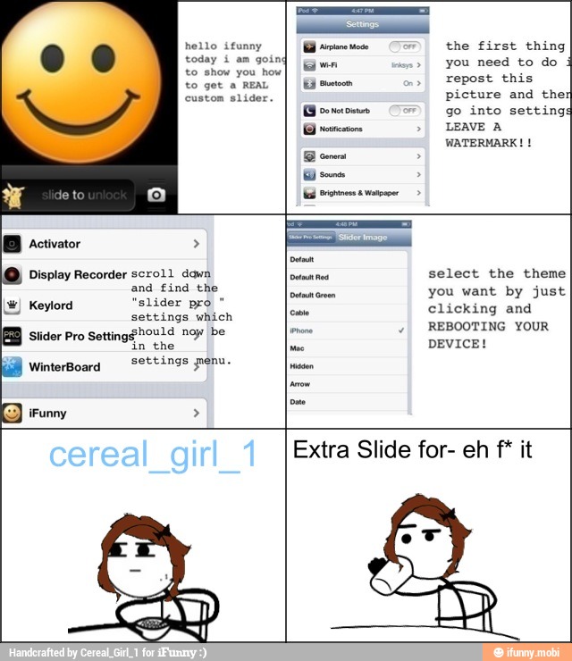 Extra Slide for- eh f* it