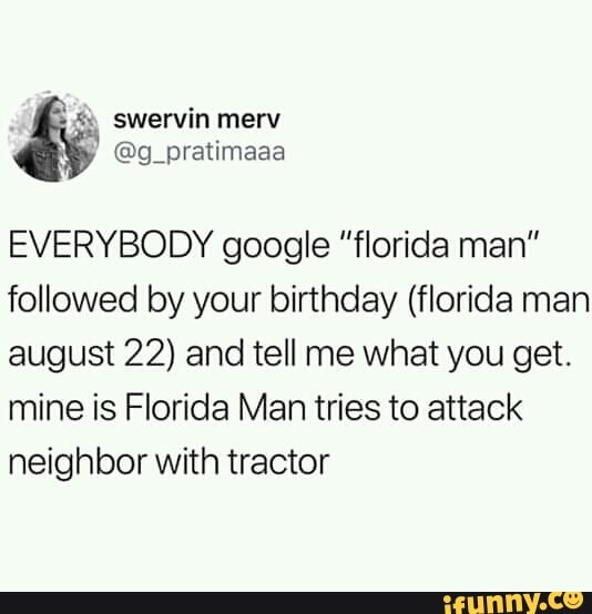 google florida man april 25