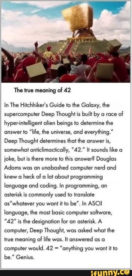 42 Clever and Deep Quotes from 'The Hitchhiker's Guide to the Galaxy