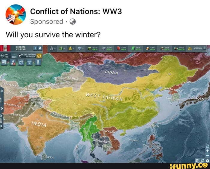 Conflict_of_nations_world_war_3 memes. Best Collection of funny ...