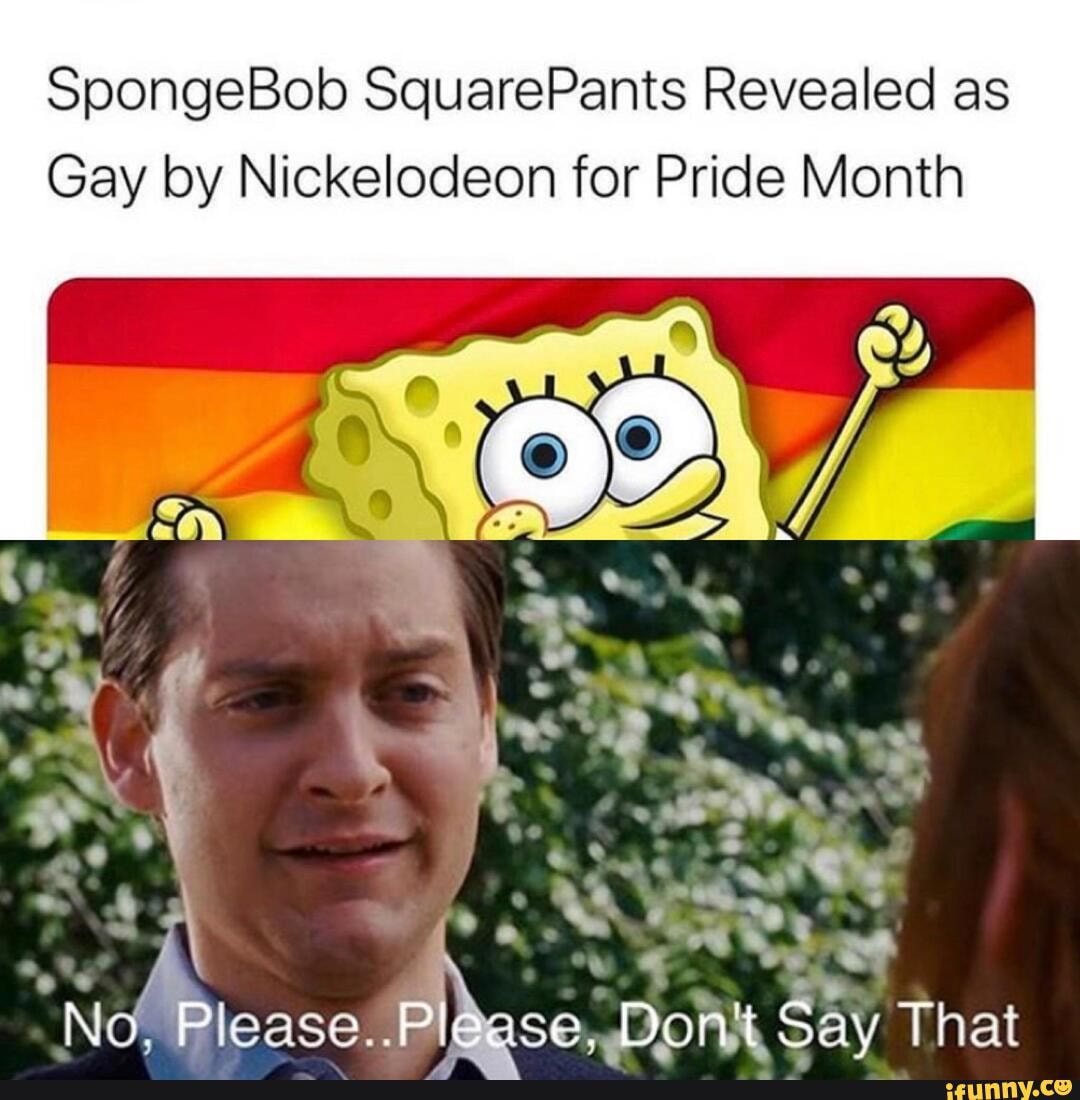 Spongebob Squarepants Revealed As Gay By Nickelodeon 3037
