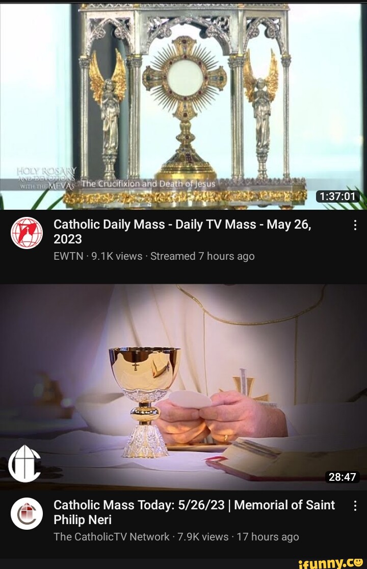 Catholic Daily Mass Daily TV Mass May 26, 2023 EWTN 9.1K views