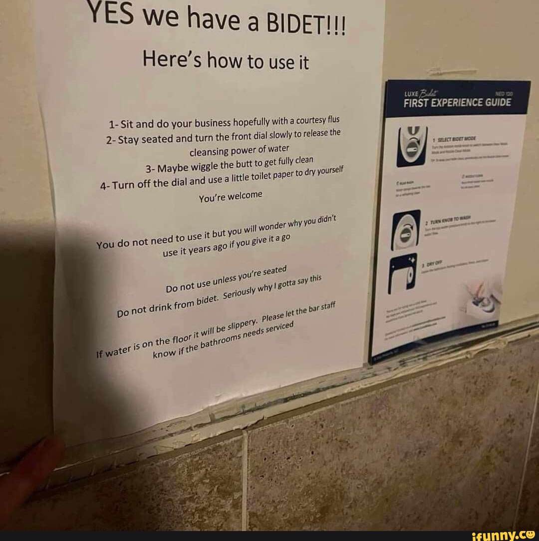 Bidet memes. Best Collection of funny Bidet pictures on iFunny