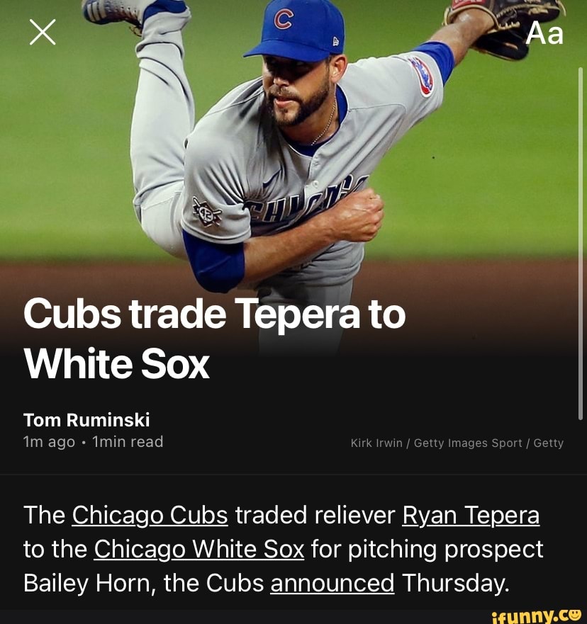 Cubs Trade Ryan Tepera To White Sox - MLB Trade Rumors