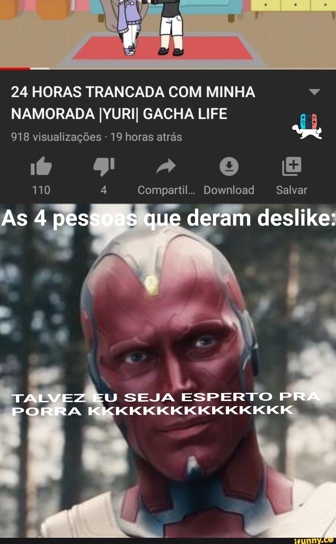 24 HORAS TRANCADA COM MINHA v
NAMORADA IYURII GACHA LIFE
i
918 visualizações 19 horas atrás
U SEJA
ESPERTO