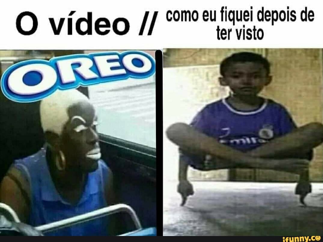 como eu fiquei depois de vídeo