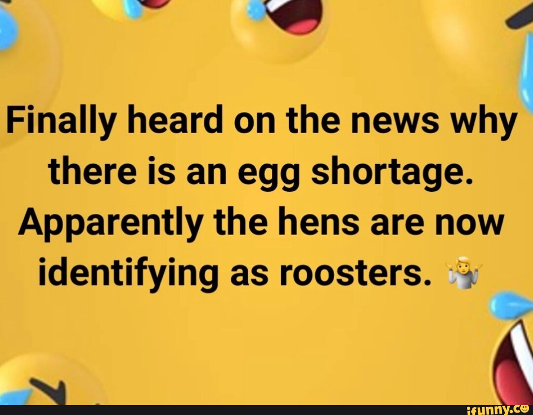 Finally heard on the news why there is an egg shortage. Apparently the