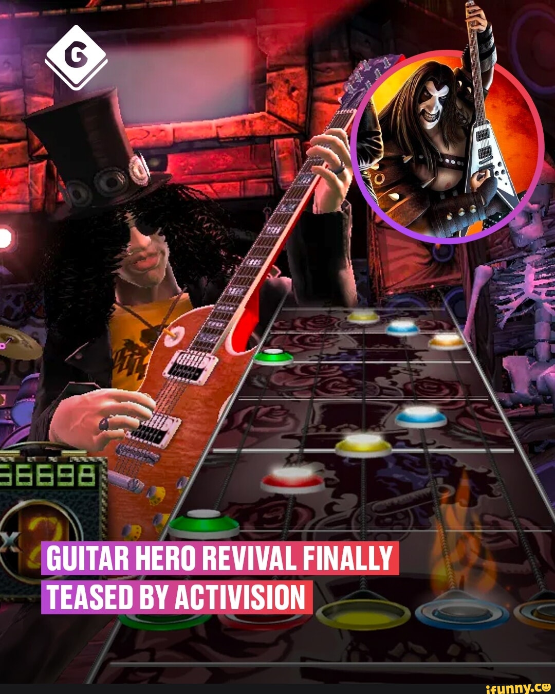 Guitar Hero revival finally teased by Activision