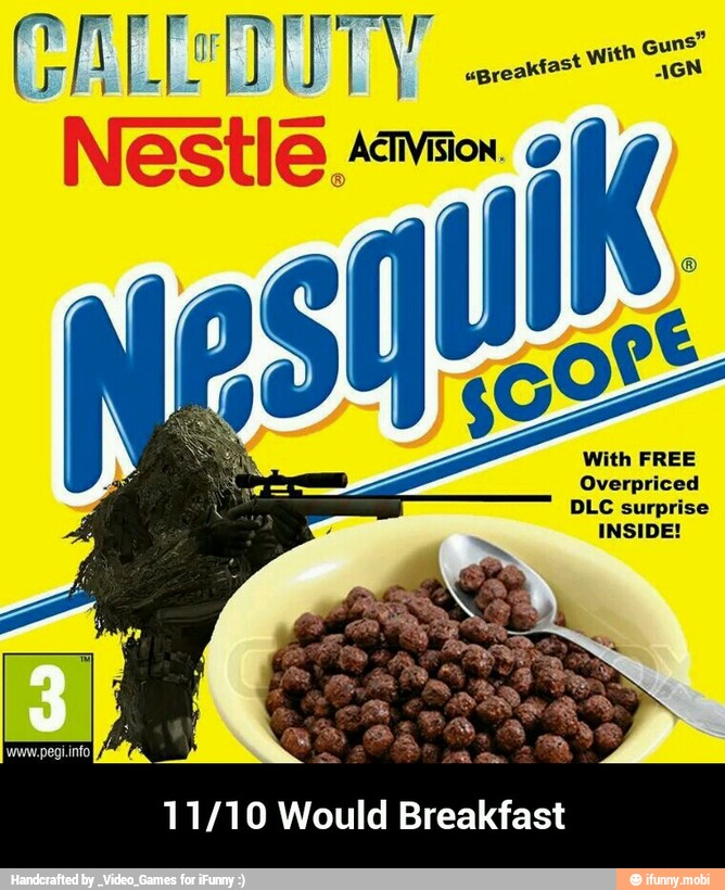 Nestle. "no:
11/10 Would Breakfast - 11/10 Would Breakfast