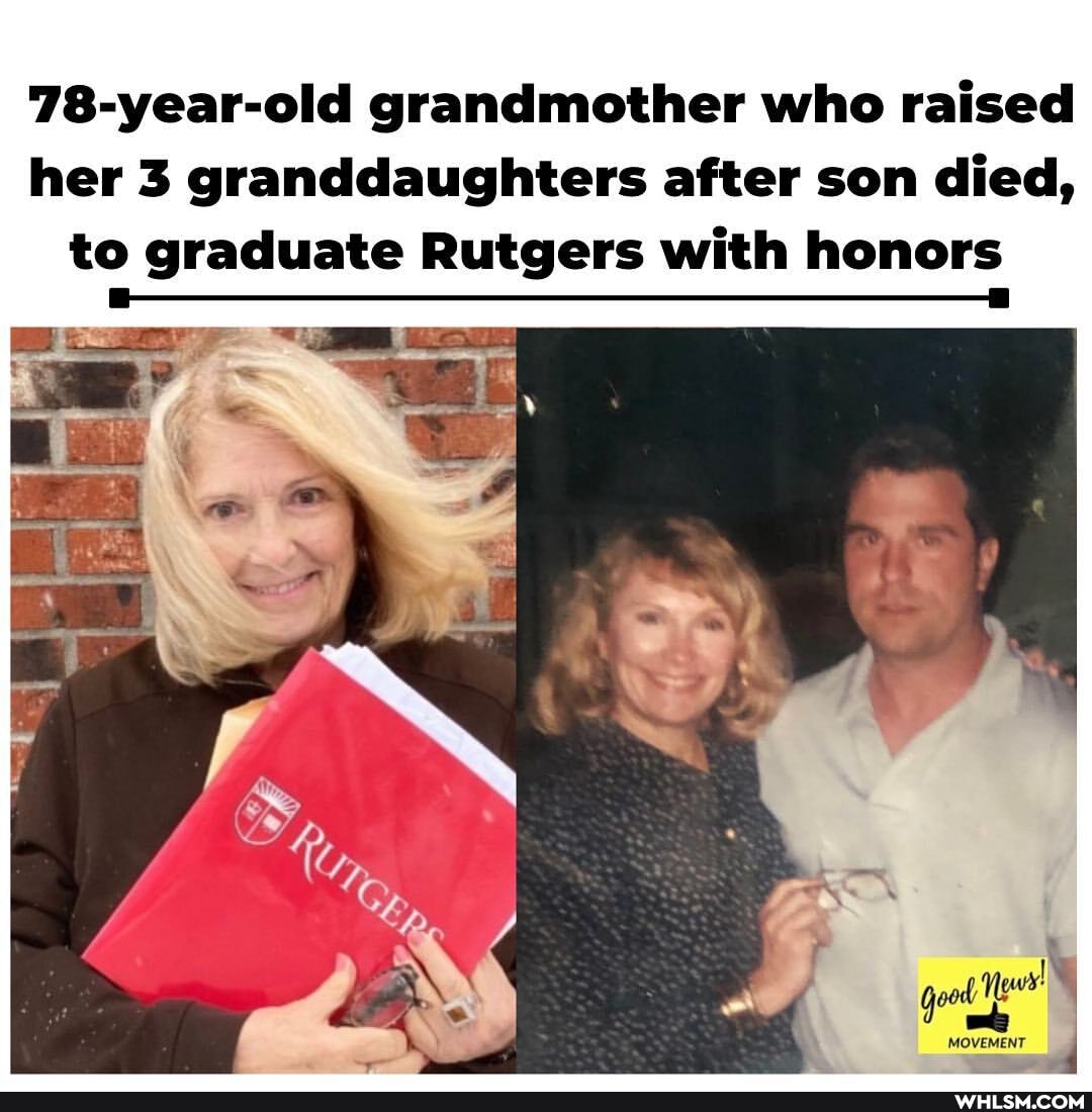 78-year-old grandmother who raised her 3 granddaughters after son died, to graduate Rutgers with honors