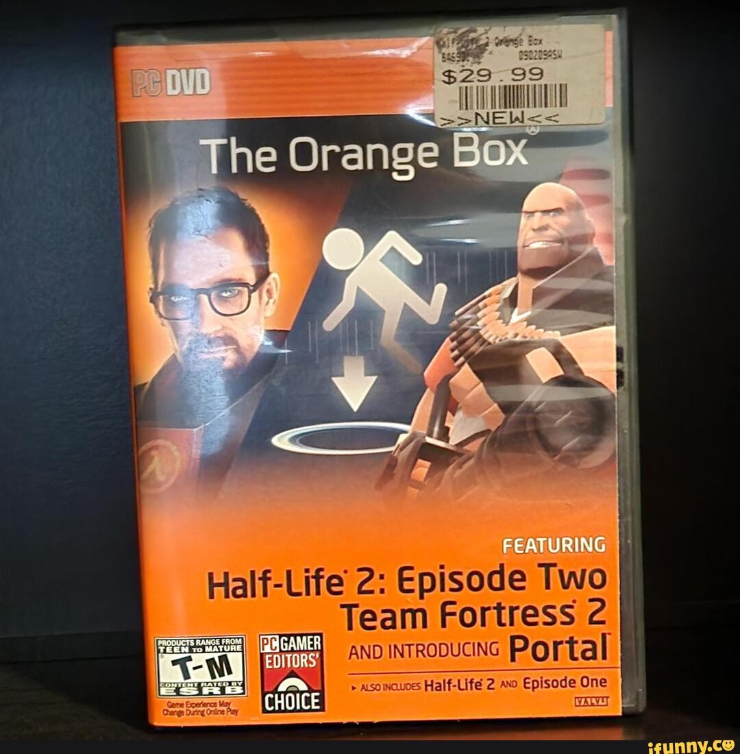 The Orange Box' Half-Life 2: Episode Two Team Fortress 2 cHOICE ...