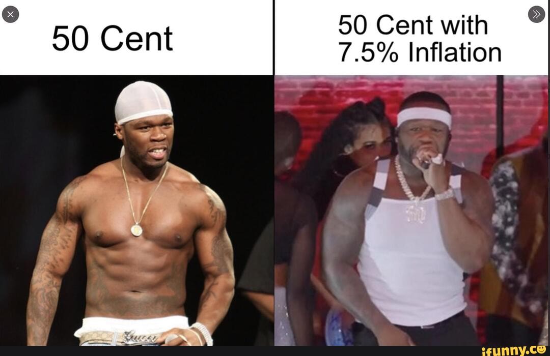 50 Cent Inflation Meme