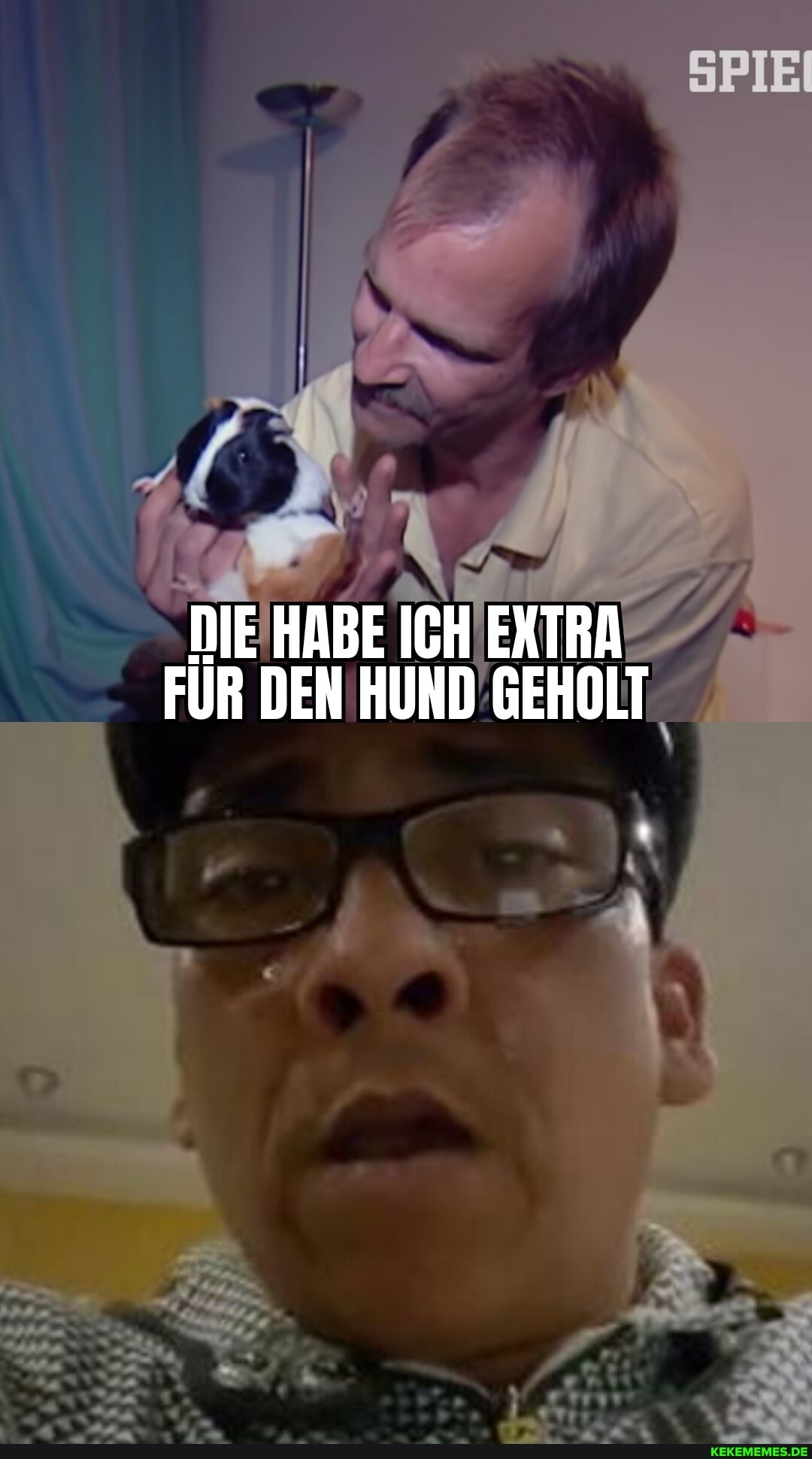 DIE HABE ICH EXTRA FÜR DEN HUND GEHOLT