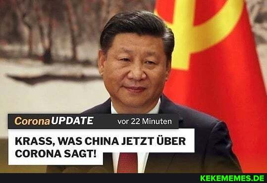 CoronaUPDATE
KRASS, WAS CHINA JETZT ÜBER CORONA SAGT!
vor 22 Minuten