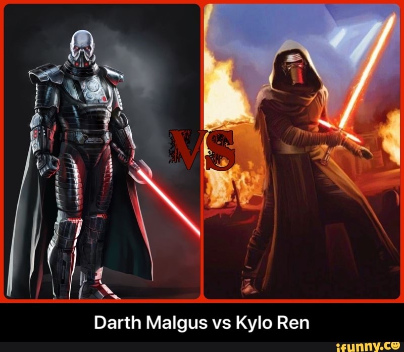star wars darth malgus vs darth vader