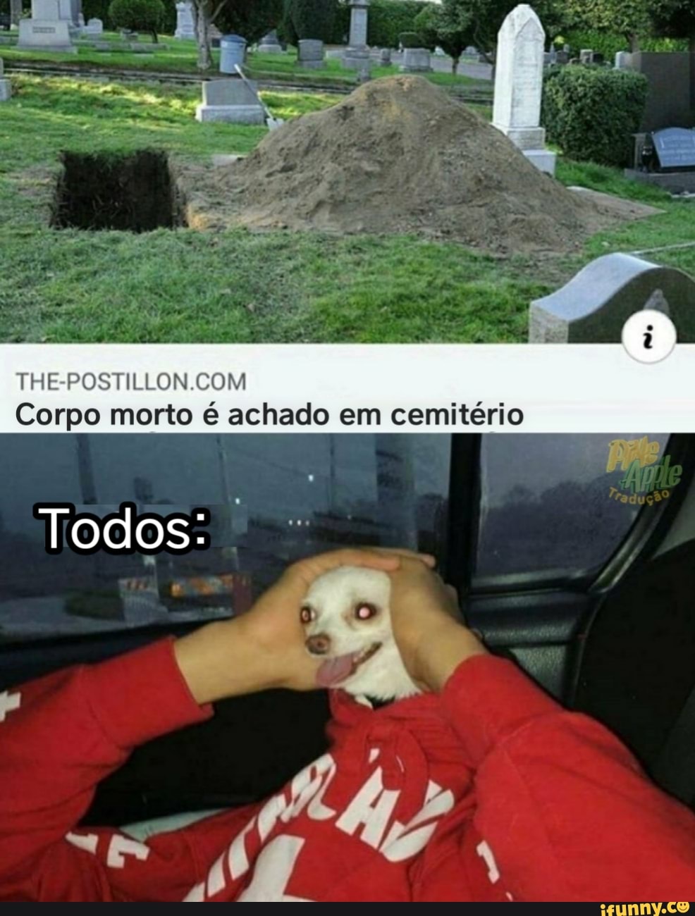 THE POSTLLON COM Corpo morto é achado em cemitério
Todos: