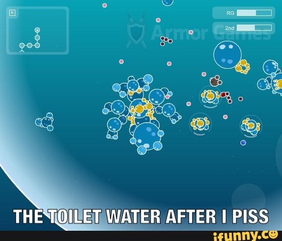 THENOILET WATER AFTER I PISS