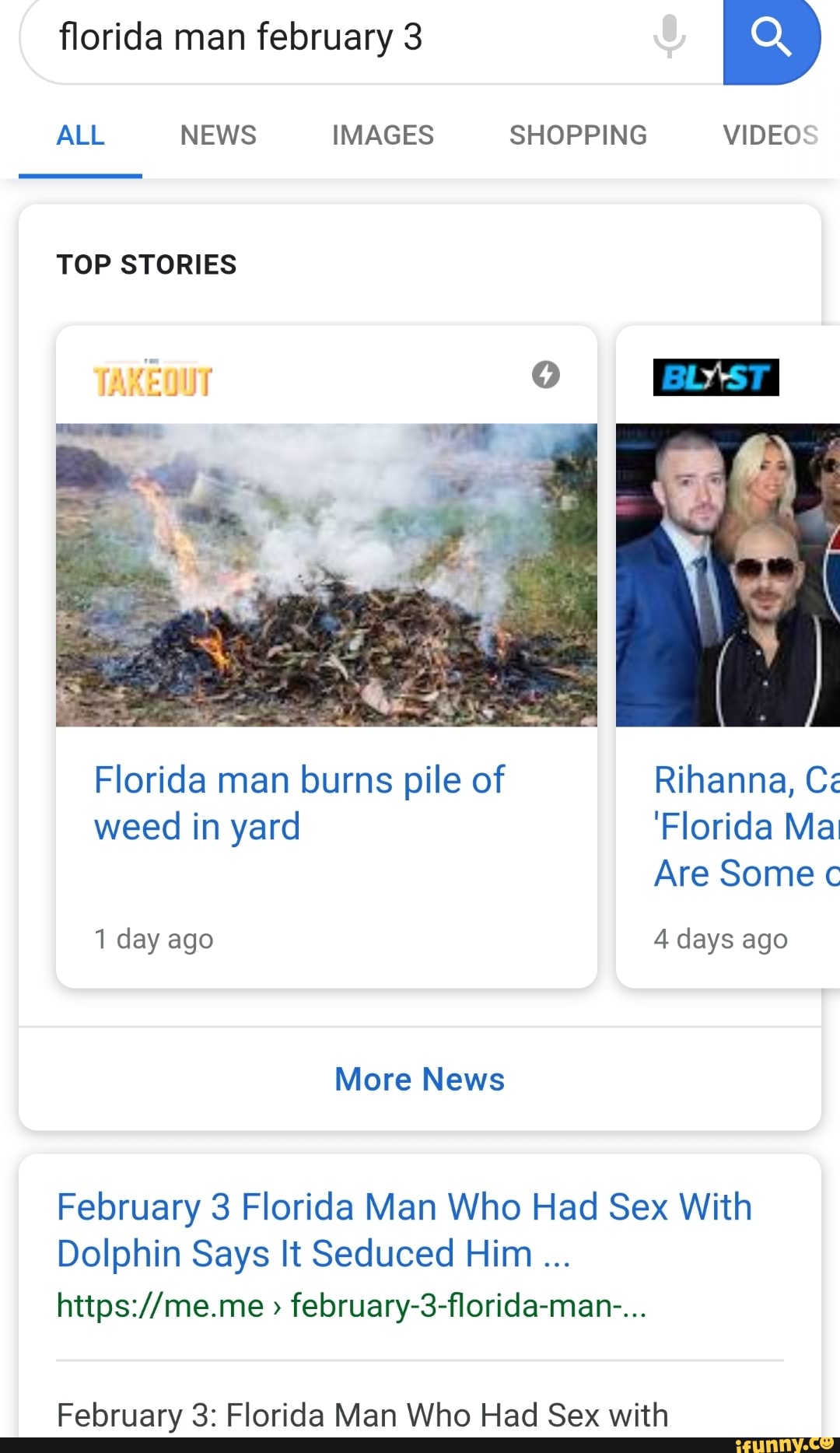 florida man february 3 top stories 1 day ago 4 days ago february 3 florida man who had sex with dolphin says it seduced him https me me february 3 ï¬‚orida man february 3 florida man florida man february 3 top stories 1